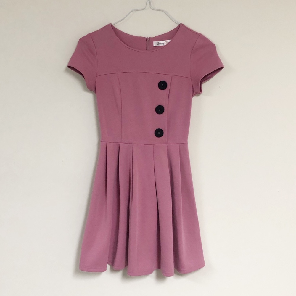 Either Or Dress in Pink